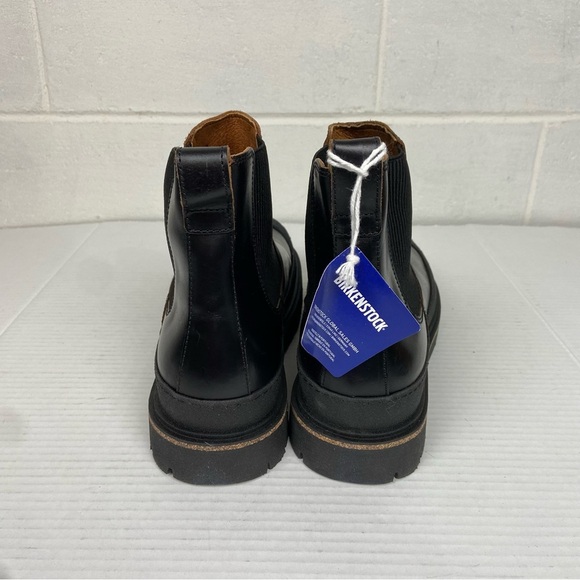 NEW BIRKENSTOCK Prescott Slip On Boots Men Oiled Leather - Black‎ - Picture 6 of 13